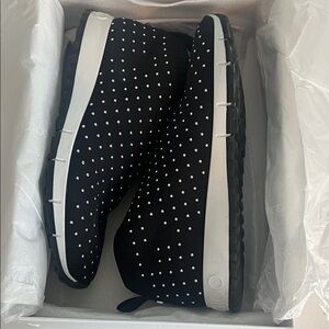 Jimmy Choo Flyknit W/Micro Stud Sneakers